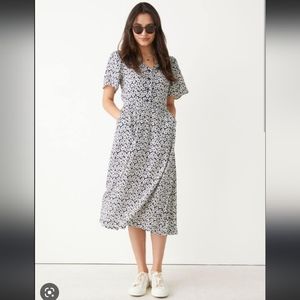 & Other Stories midi dress